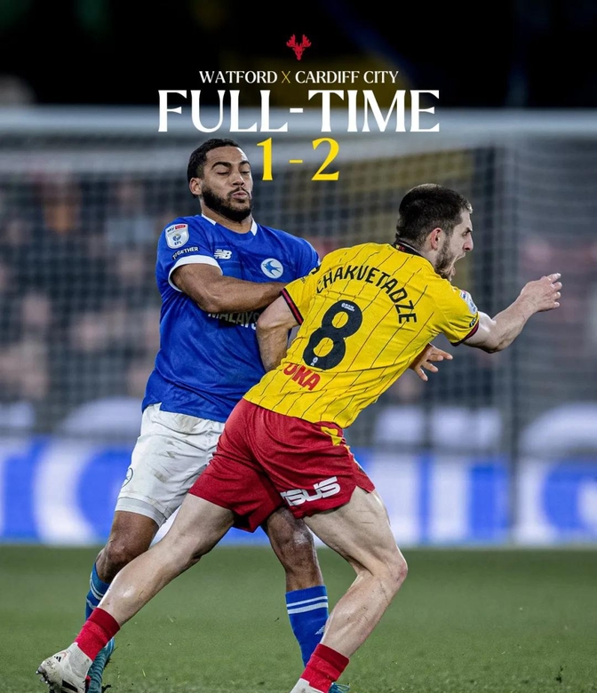 关于沃特福德击败对手，保级形势稍有缓解的信息